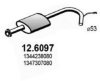 PEUGE 1726PT Middle Silencer